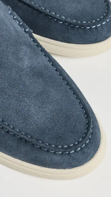 BOSS Sienne Suede Loafers Light Blue | Thumbnail 5