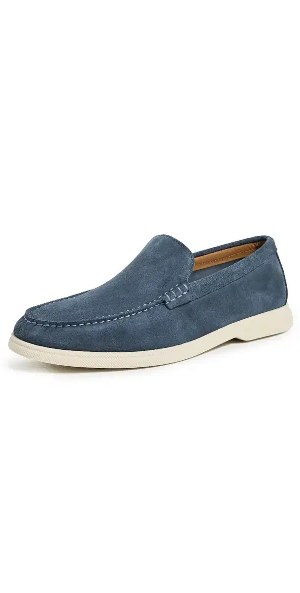 Sienne Suede Loafers Light Blue Sienne Suede Loafers Light Blue