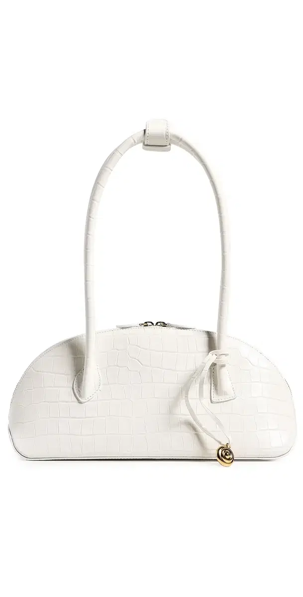 Liffner EW Dome Shoulder Bag White Gold Charm One Size