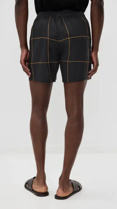 Agua Bendita Cece Linen Shorts 6 Multicolor | Thumbnail 3