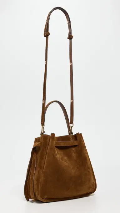 Tory Burch Romy Suede Bucket Bag | Thumbnail 4 Tory Burch Romy Suede Bucket Bag | Thumbnail 4