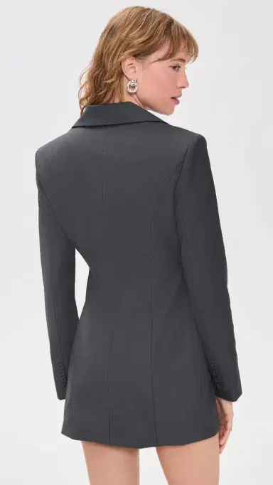 Lioness Carmela Mini Dress Charcoal | Thumbnail 3
