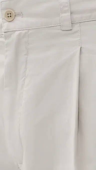 Alex Mill Pleated Pull On Pants In Lightweight Chino Stone L | Thumbnail 6