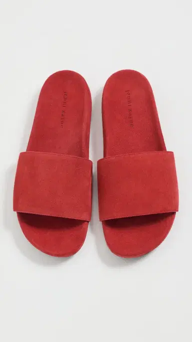 Jenni Kayne Lyle Slides Red | Thumbnail 5