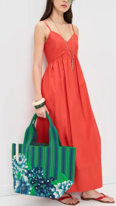 ALÉMAIS Margo Jacquard Maxi Tote Bag Multi One Size | Thumbnail 3