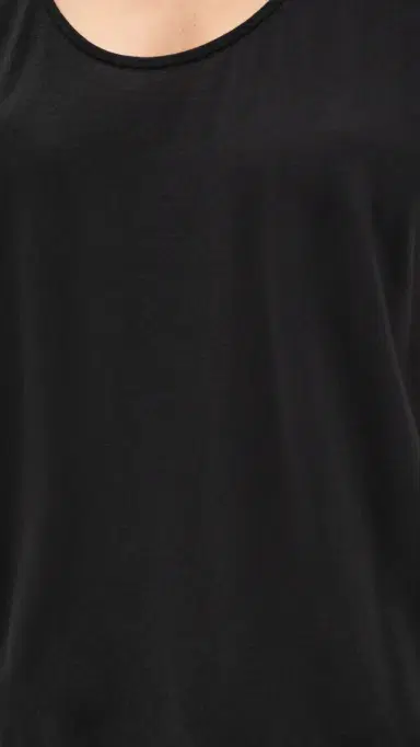 Cotton Citizen The Mykonos Tank Top Jet Black | Thumbnail 6