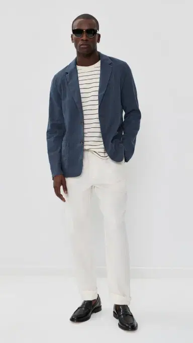 Marine Layer Hemp Blazer Navy L | Thumbnail 5 Marine Layer Hemp Blazer Navy L | Thumbnail 5