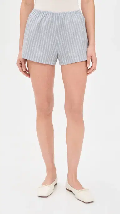 Leset Yoshi Stripe Summer Shorts Sterling Stripe | Thumbnail 2