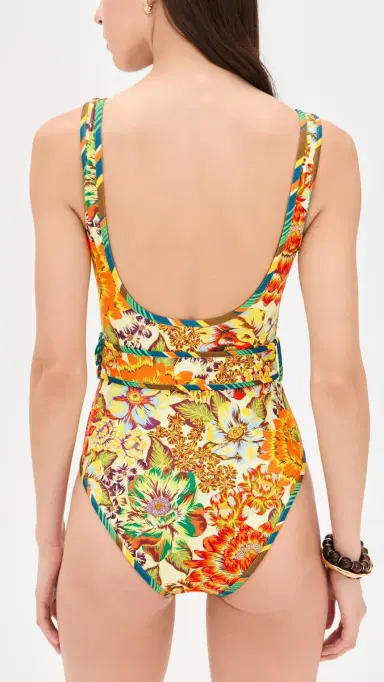 ALÉMAIS Charlie Belted One Piece Multi | Thumbnail 3
