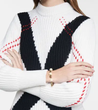 McQueen Faux pearl chain bracelet | Thumbnail 4