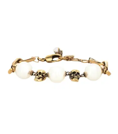 McQueen Faux pearl chain bracelet | Thumbnail 1