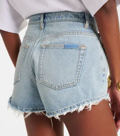 Dolce & Gabbana High-rise denim shorts | Thumbnail 4