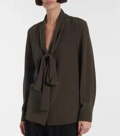 Nili Lotan Angelique silk blouse | Thumbnail 4