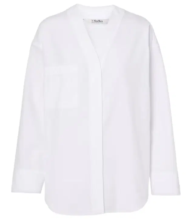 'S Max Mara Yole cotton top