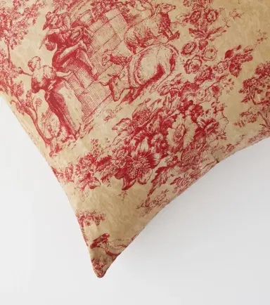 The House of Lyria Argia printed cotton cushion | Thumbnail 3