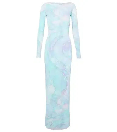 PUCCI Orchidee tulle maxi dress | Thumbnail 1