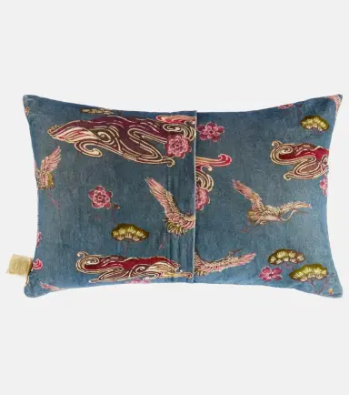 The House of Lyria Aristolochia cotton pillow | Thumbnail 3