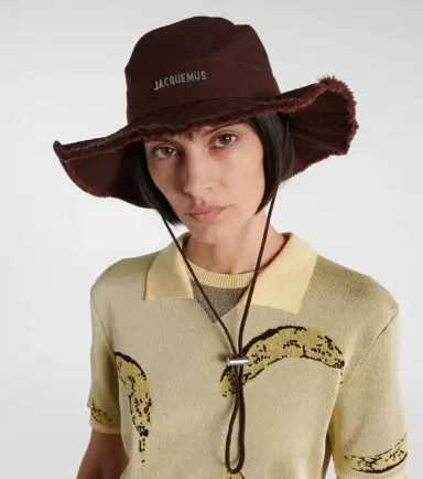 Jacquemus Artichaut denim sun hat | Thumbnail 4 Jacquemus Artichaut denim sun hat | Thumbnail 4