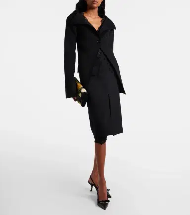 Roger Vivier Virgule 75 leather slingback pumps | Thumbnail 5 Roger Vivier Virgule 75 leather slingback pumps | Thumbnail 5