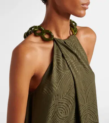 Joseph Parc printed silk maxi dress | Thumbnail 4 Joseph Parc printed silk maxi dress | Thumbnail 4