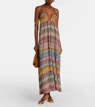 Missoni Zigzag lamé beach dress | Thumbnail 3