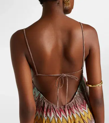 Missoni Zigzag lamé beach dress | Thumbnail 4