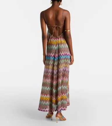 Missoni Zigzag lamé beach dress | Thumbnail 5