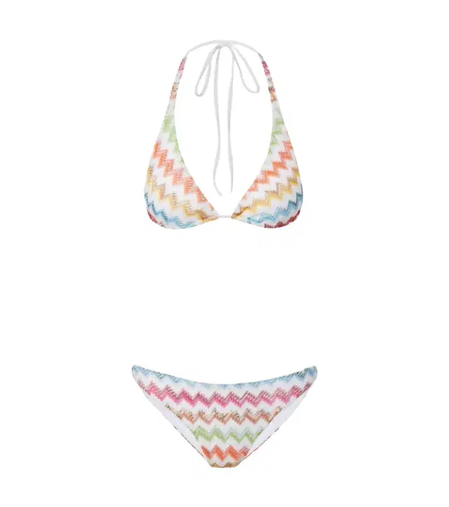 Missoni Zigzag lamé bikini