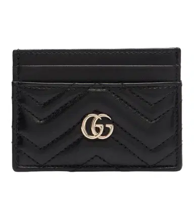 Gucci GG leather card holder | Thumbnail 1 Gucci GG leather card holder | Thumbnail 1