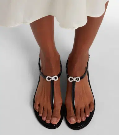 Mach & Mach Riviera embellished thong sandals | Thumbnail 5