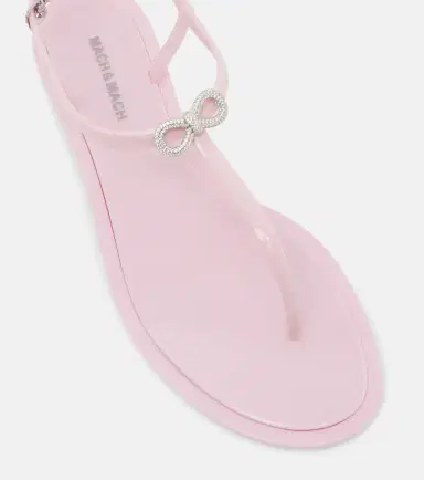 Mach & Mach Riviera embellished thong sandals | Thumbnail 3 Mach & Mach Riviera embellished thong sandals | Thumbnail 3