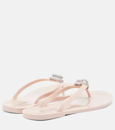 Mach & Mach Riviera embellished thong sandals | Thumbnail 3 Mach & Mach Riviera embellished thong sandals | Thumbnail 3