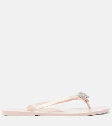 Mach & Mach Riviera embellished thong sandals | Thumbnail 4 Mach & Mach Riviera embellished thong sandals | Thumbnail 4