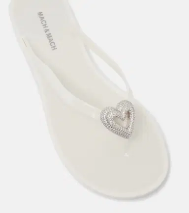 Mach & Mach Riviera embellished thong sandals | Thumbnail 3 Mach & Mach Riviera embellished thong sandals | Thumbnail 3