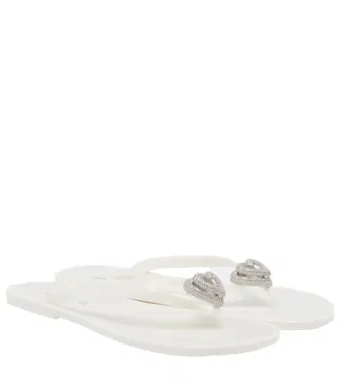 Mach & Mach Riviera embellished thong sandals | Thumbnail 1 Mach & Mach Riviera embellished thong sandals | Thumbnail 1