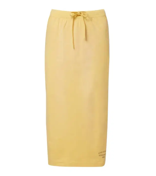 Faded cotton-blend midi skirt