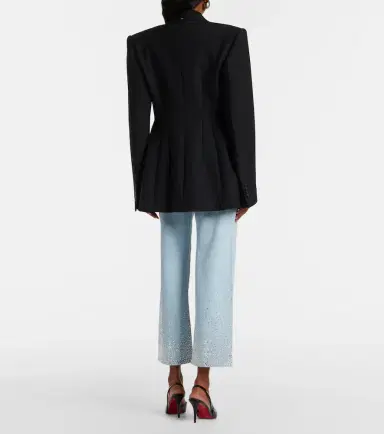 7 For All Mankind Calie embellished straight jeans | Thumbnail 3