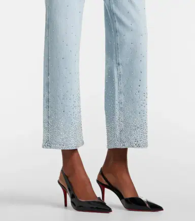 7 For All Mankind Calie embellished straight jeans | Thumbnail 6