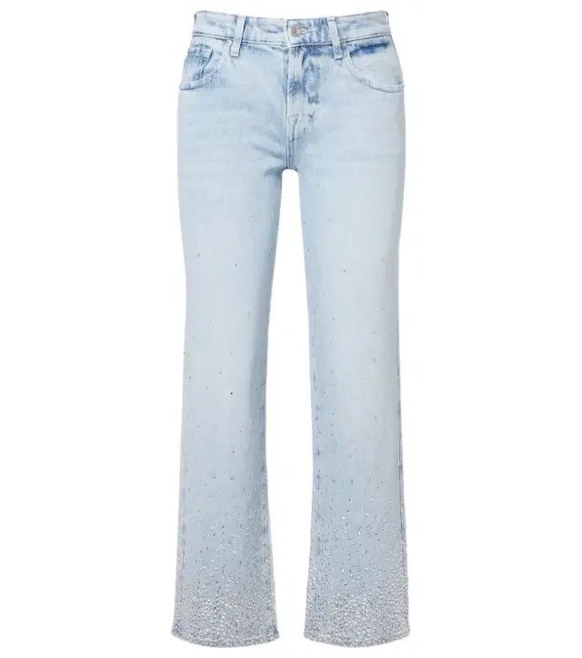 Calie embellished straight jeans