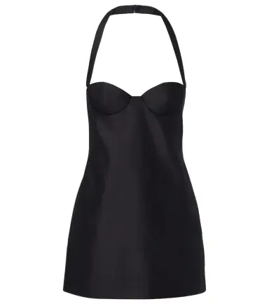 Magda Butrym Halterneck wool-blend bustier dress | Thumbnail 1 Magda Butrym Halterneck wool-blend bustier dress | Thumbnail 1
