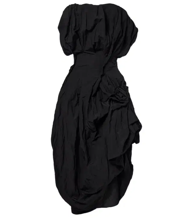 Magda Butrym Draped cotton-blend cocktail dress