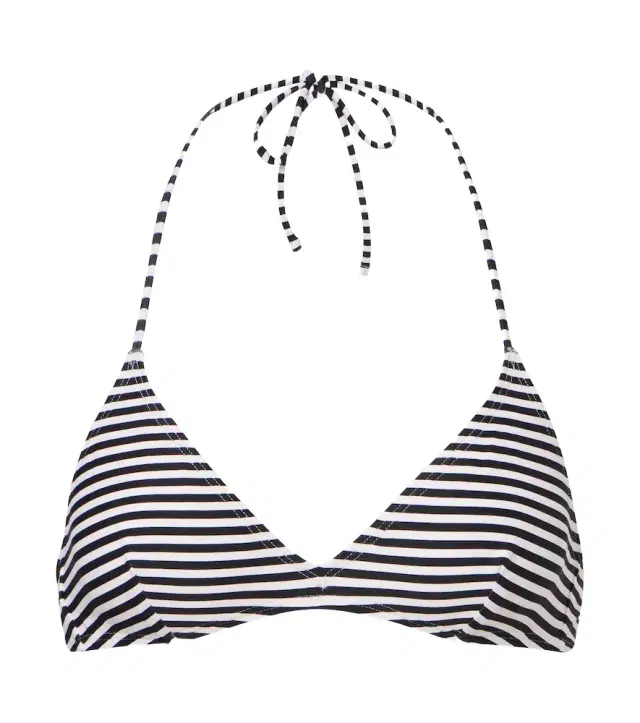 Nili Lotan Striped bikini top