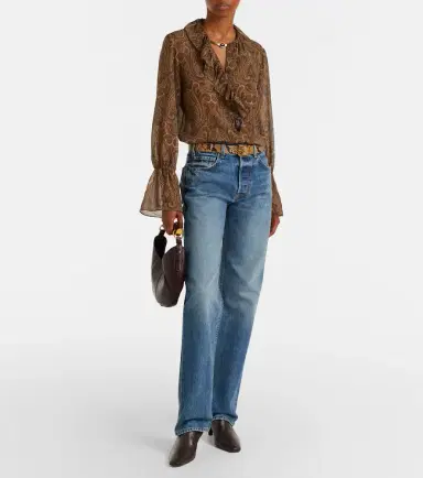 Nili Lotan Cecily paisley silk blouse | Thumbnail 6