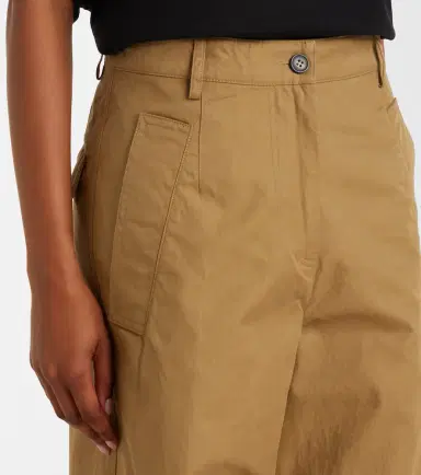 Dries Van Noten Cotton wide-leg pants | Thumbnail 2 Dries Van Noten Cotton wide-leg pants | Thumbnail 2