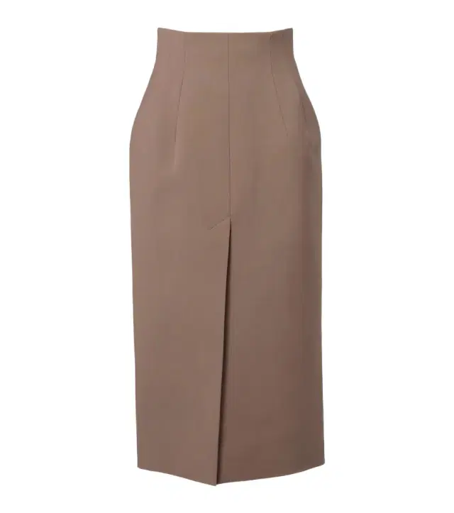 High-rise pencil skirt