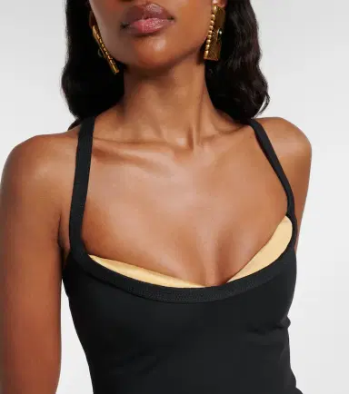 Versace Jersey bustier gown | Thumbnail 4