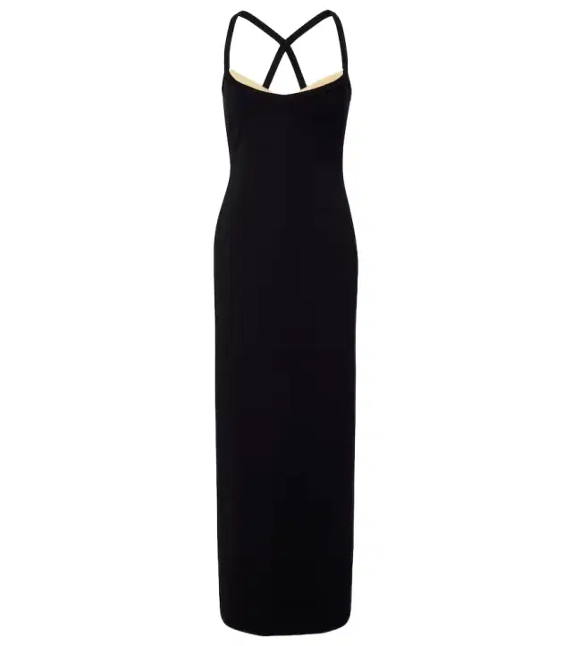 Jersey bustier gown
