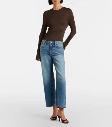 SLVRLAKE Hunter cropped straight jeans | Thumbnail 6 SLVRLAKE Hunter cropped straight jeans | Thumbnail 6