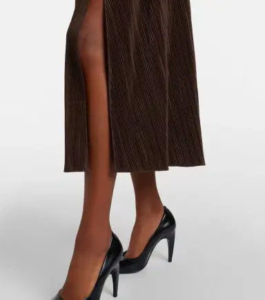 Vince Pleated midi dress | Thumbnail 2