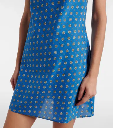 DÔEN Dôen Maltina cotton and silk minidress | Thumbnail 3